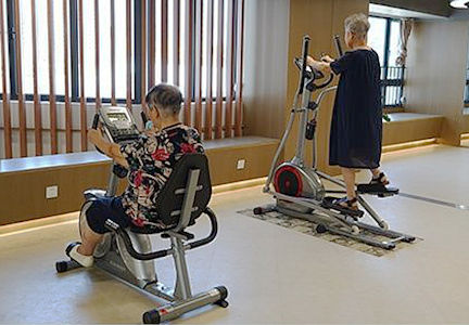 養老院內的設施十分重要。