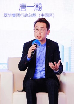 由後廚到集團CEO，唐一瀚一直都保持樂觀心態。