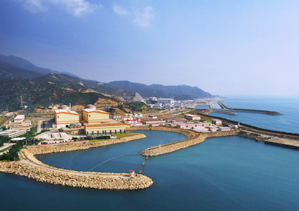 大亞灣核電基地，包括大亞灣、嶺澳一期、二期，共三個核電站。