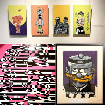 作為退休建築系教授，王澤賦予《老夫子》更多藝術感覺。